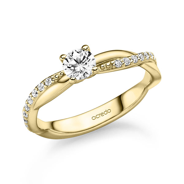 Verlovingsringen - Geel goud - A-2901-4