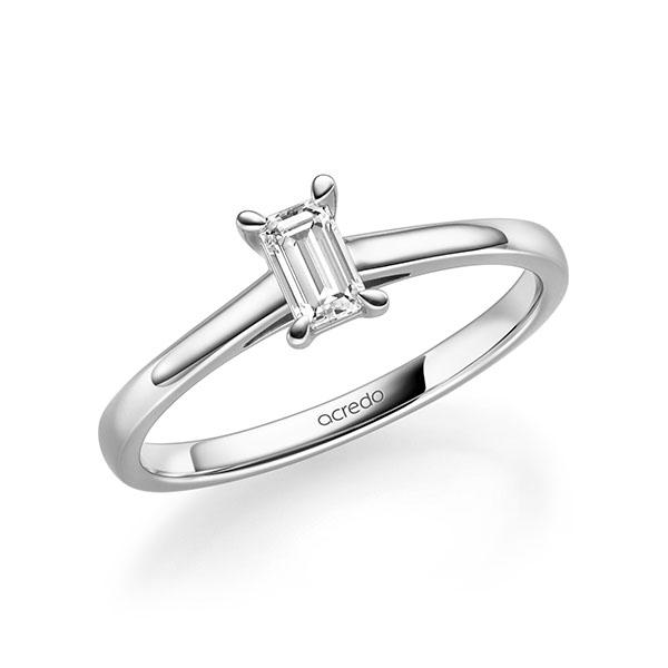 Verlovingsringen - Platina/Wit goud - A-2338-1