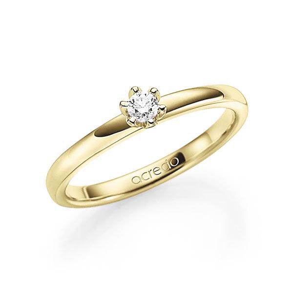 Verlovingsringen - Geel goud - A-1490-2