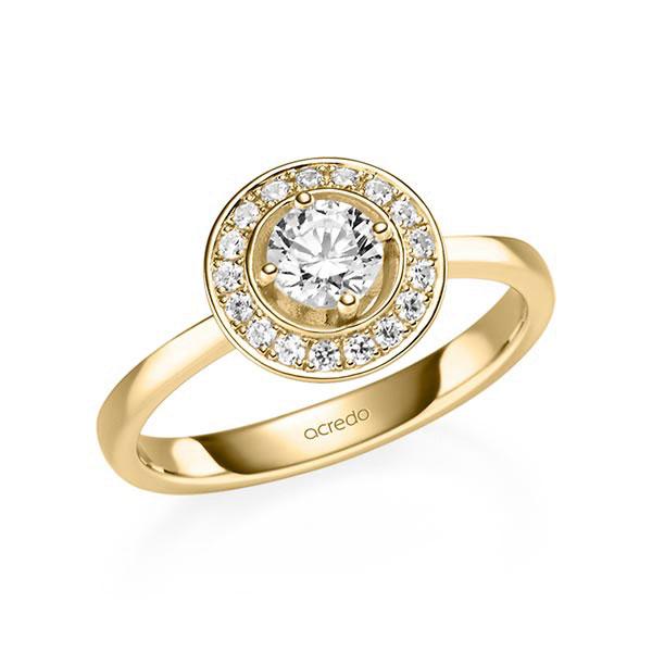 Verlovingsringen - Geel goud - A-2091-10