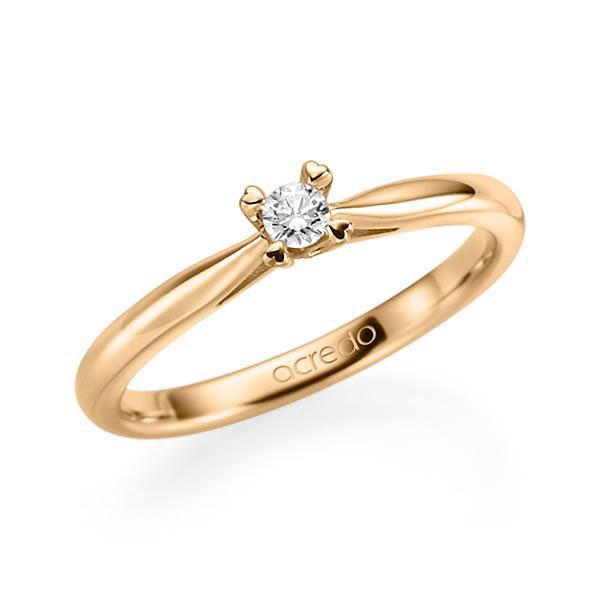Verlovingsringen - Rosé goud - A-1487-4