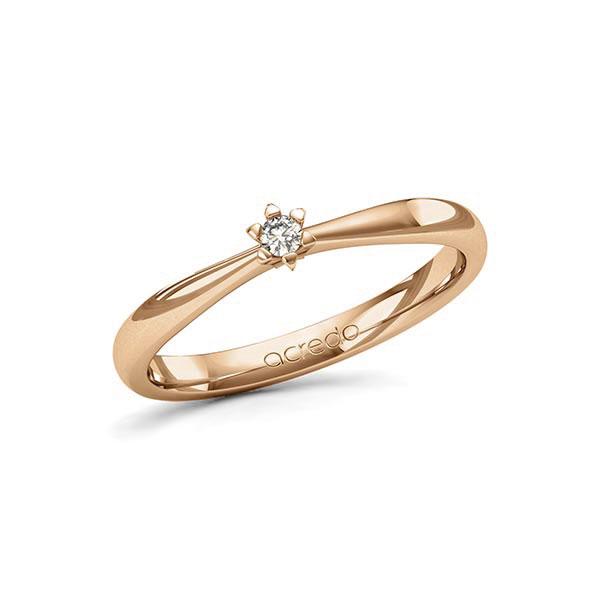 Verlovingsringen - Rosé goud - A-2084-25