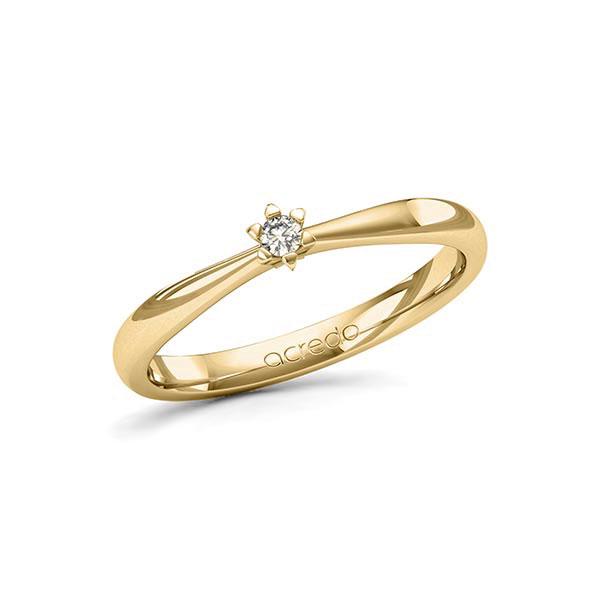 Verlovingsringen - Geel goud - A-2084-9