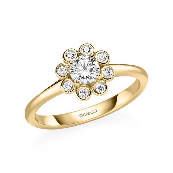 Verlovingsringen - Geel goud - A-2090-10
