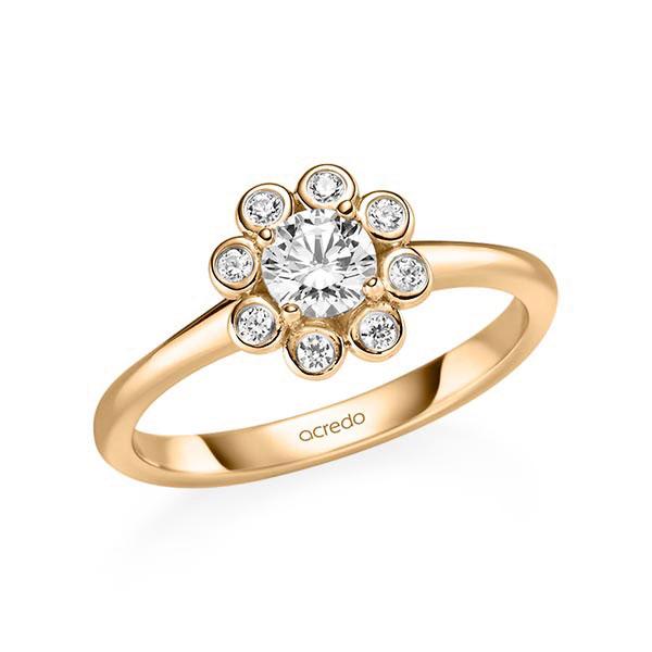 Verlovingsringen - Rosé goud - A-2090-16