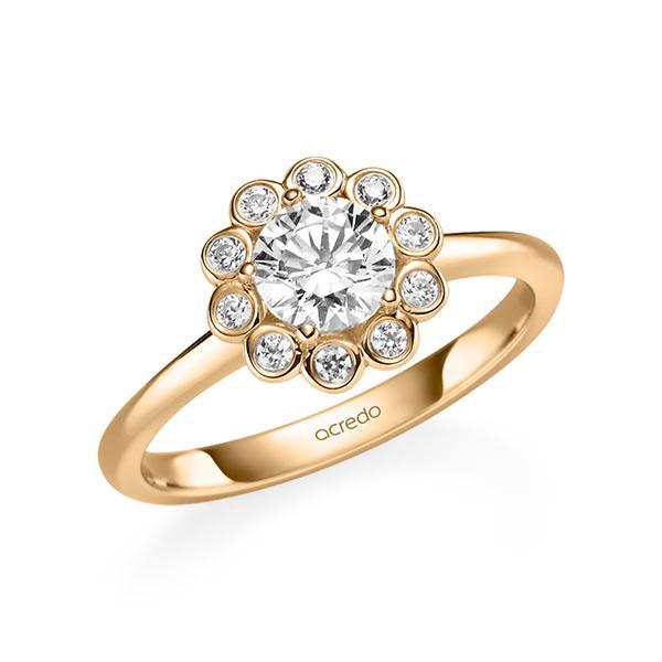Verlovingsringen - Rosé goud - A-2090-18
