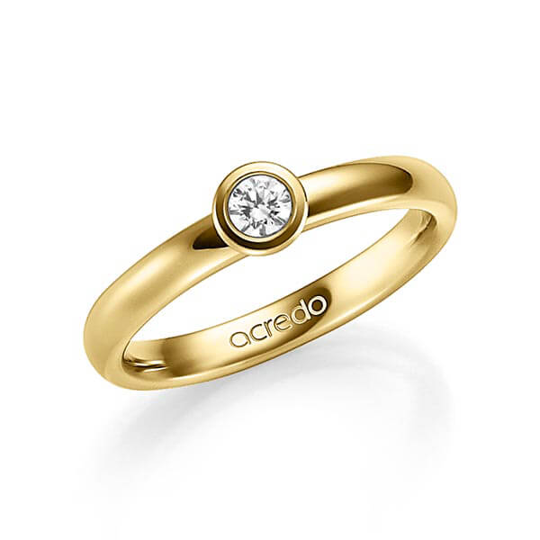 Verlovingsringen - Geel goud - A-1350-2