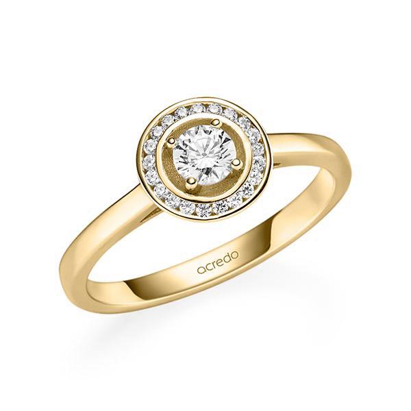 Verlovingsringen - Geel goud - A-2089-8