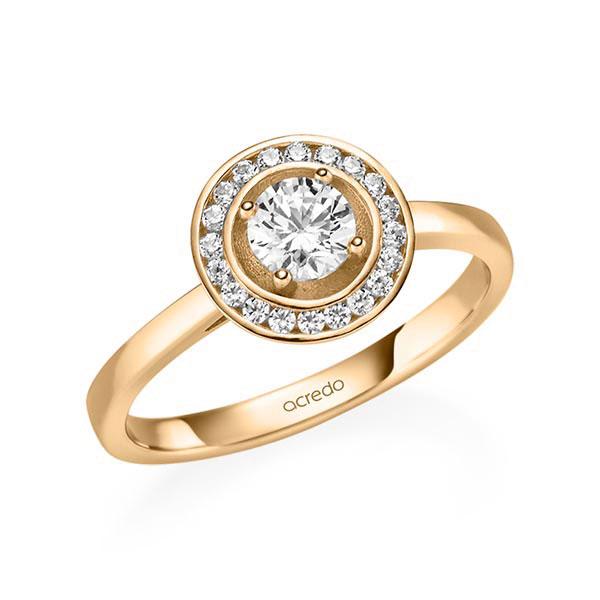 Verlovingsringen - Rosé goud - A-2089-16
