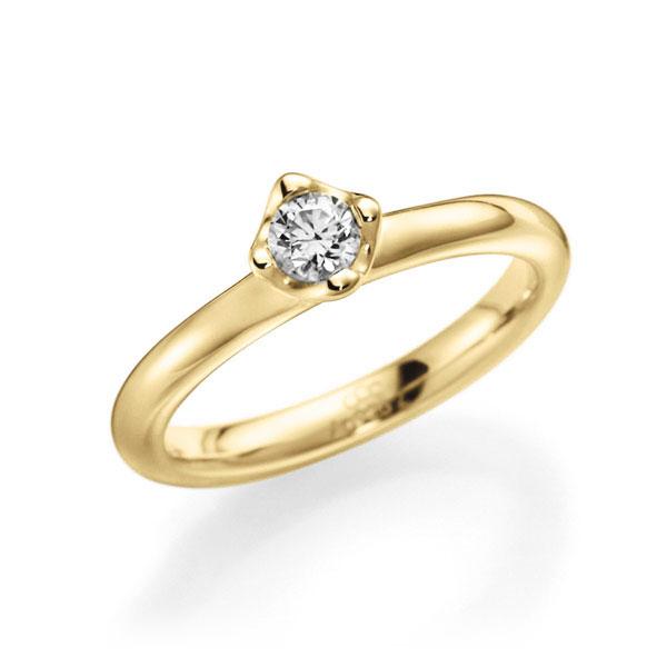 Verlovingsringen - Geel goud - A-3107-15