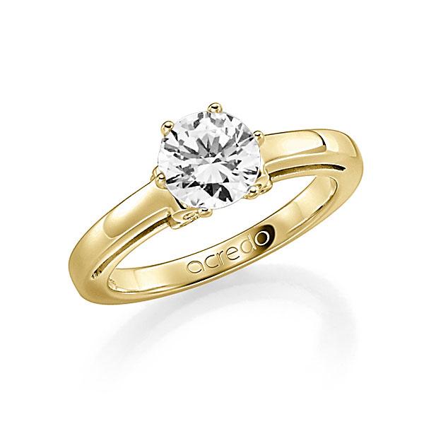 Verlovingsringen - Geel goud - A-1173-2