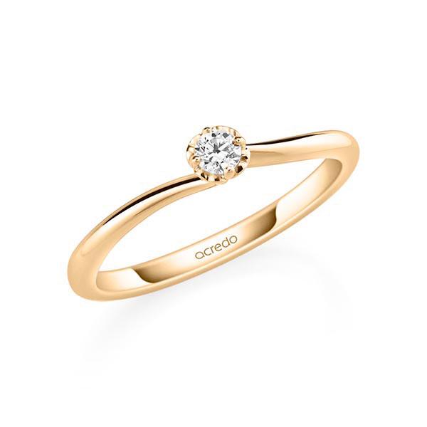 Verlovingsringen - Rosé goud - A-2099-34