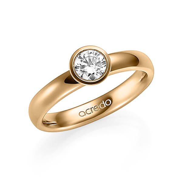 Verlovingsringen - Rosé goud - A-1355-4