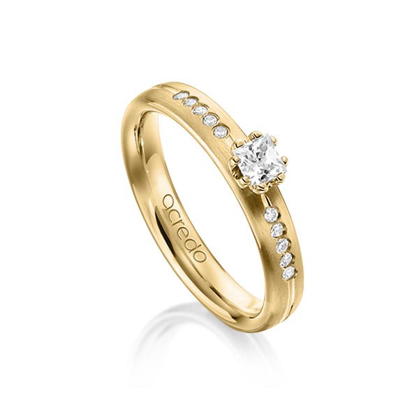 Verlovingsringen - Geel goud - A-1280-2