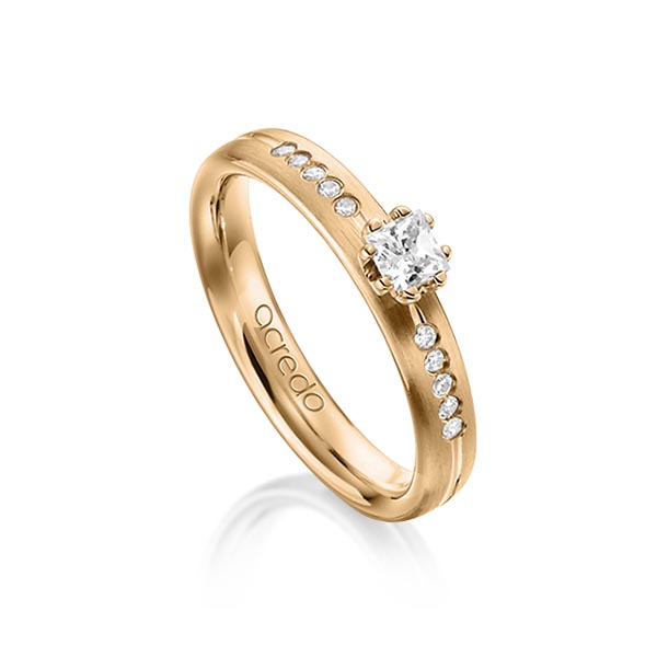 Verlovingsringen - Rosé goud - A-1280-4