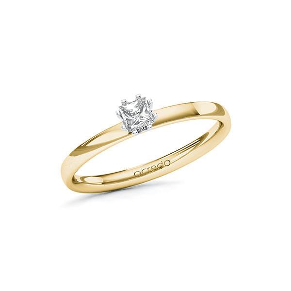 Verlovingsringen - Geel goud/Wit goud - A-1195-14