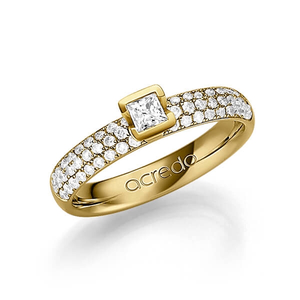 Verlovingsringen - Geel goud - A-1249-2