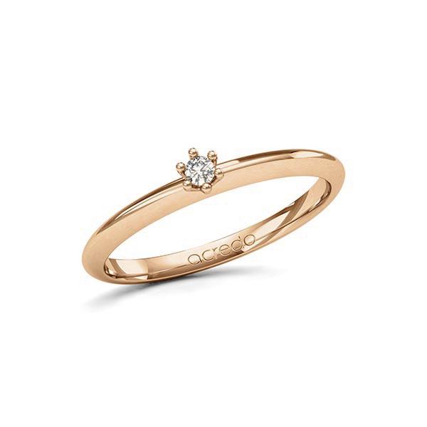 Verlovingsringen - Rosé goud - A-2086-25
