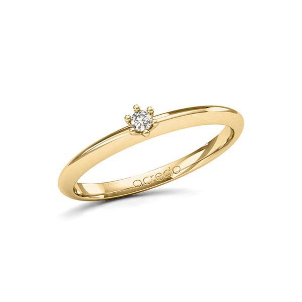Verlovingsringen - Geel goud - A-2086-9