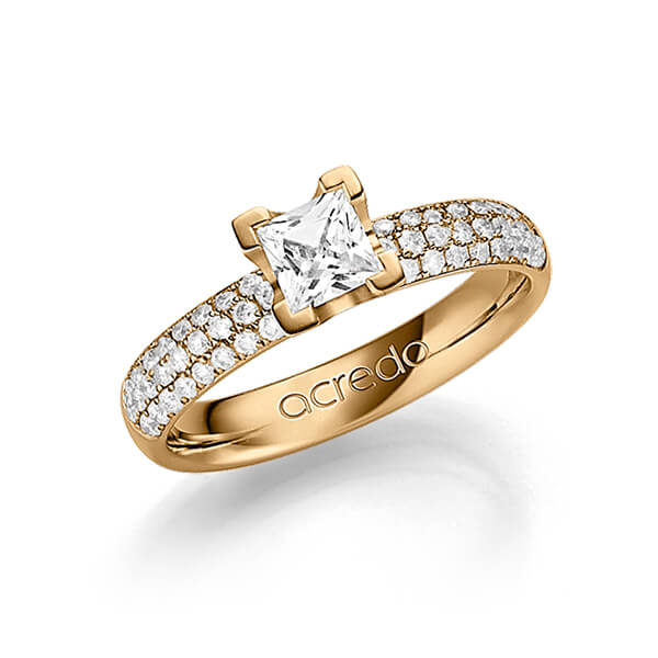 Verlovingsringen - Rosé goud - A-1249-9