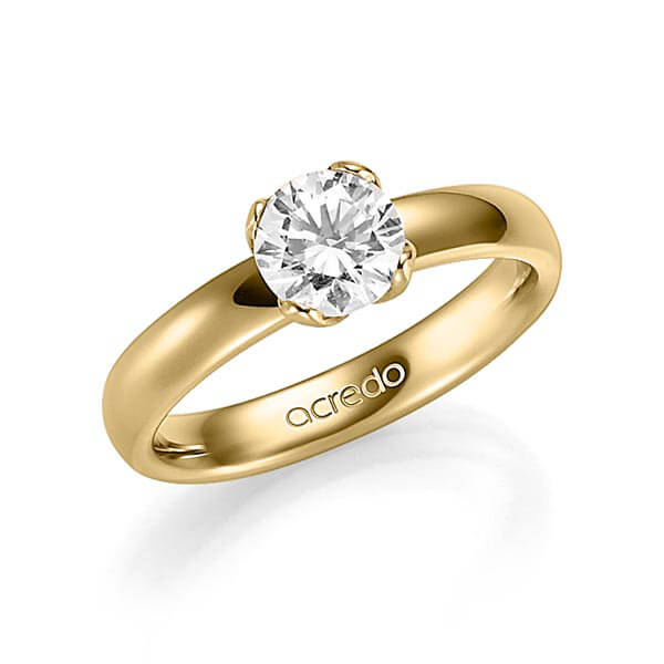 Verlovingsringen - Geel goud - A-1357-2