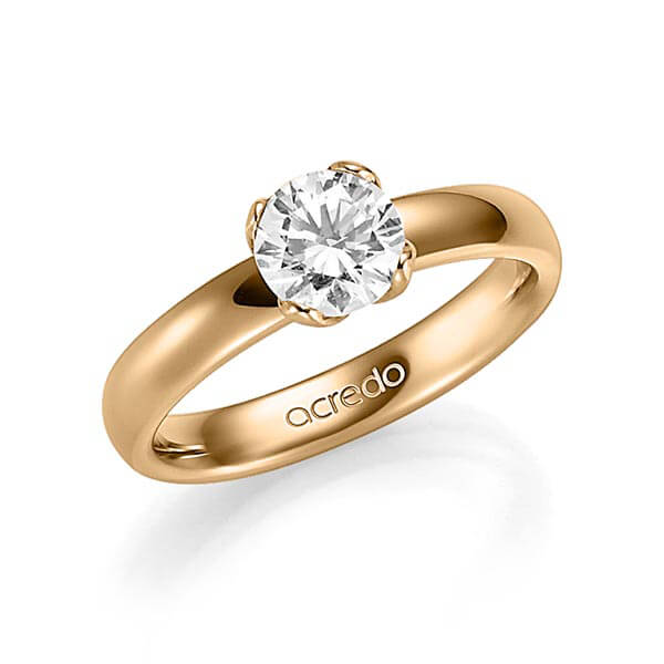 Verlovingsringen - Rosé goud - A-1357-4
