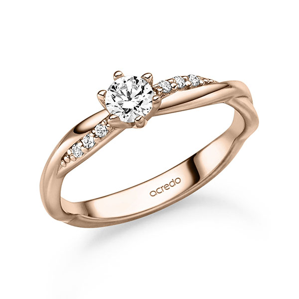 Verlovingsringen - Rood goud - A-2900-5