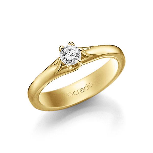Verlovingsringen - Geel goud - A-3112-15