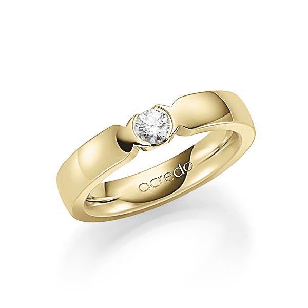Verlovingsringen - Geel goud - A-1113-102