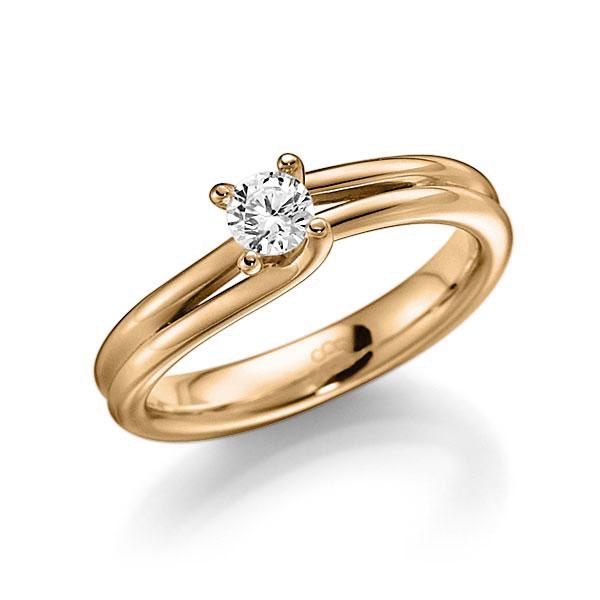 Verlovingsringen - Rosé goud - A-3104-10
