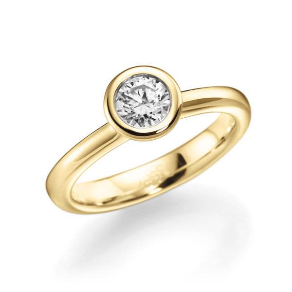 Verlovingsringen - Geel goud - A-3102-18