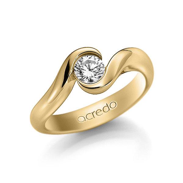 Verlovingsringen - Geel goud - A-3103-18