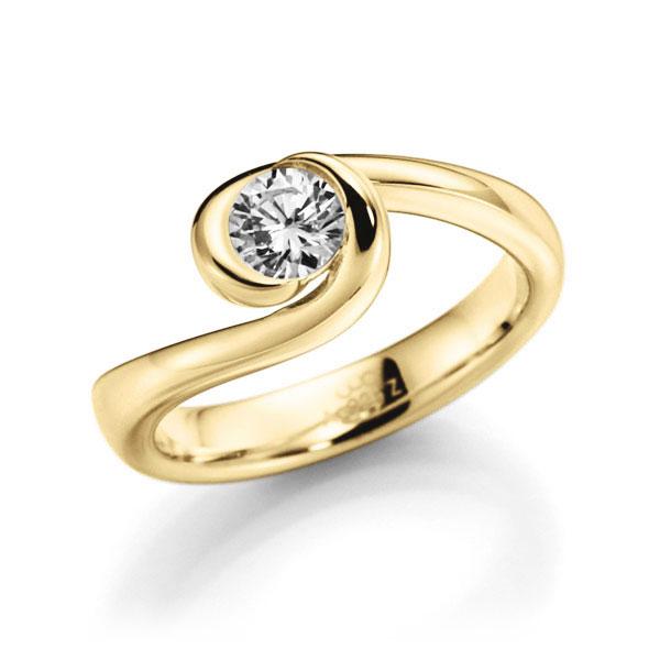 Verlovingsringen - Geel goud - A-3109-17