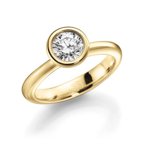 Verlovingsringen - Geel goud - A-3102-33