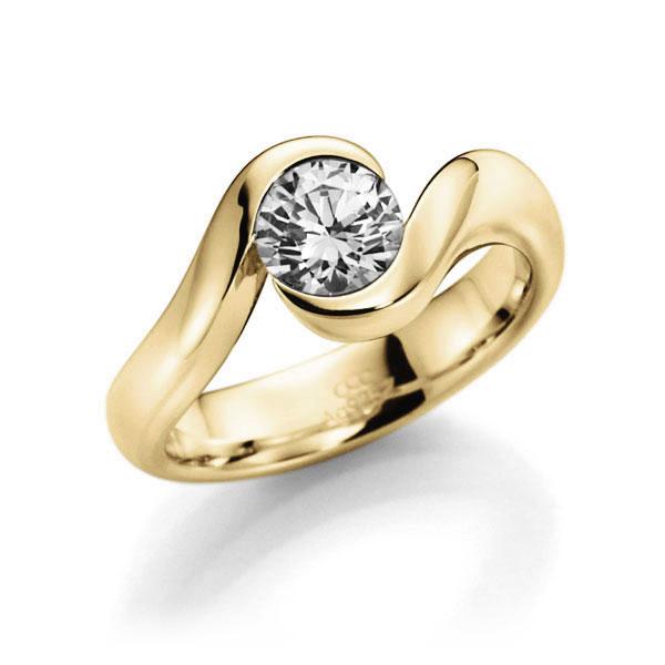 Verlovingsringen - Geel goud - A-3103-33