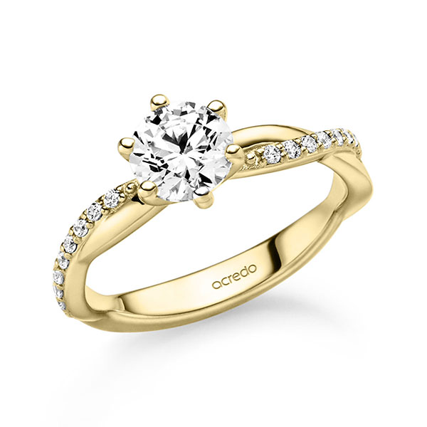 Verlovingsringen - Geel goud - A-2902-10