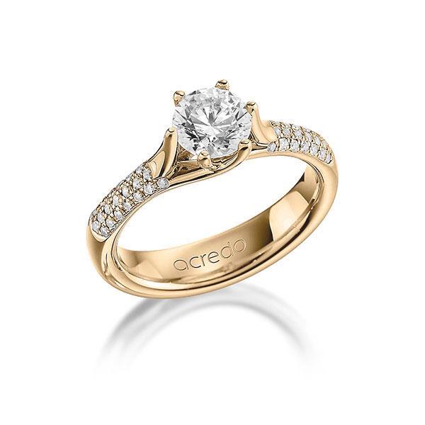 Verlovingsringen - Rosé goud - A-1260-8