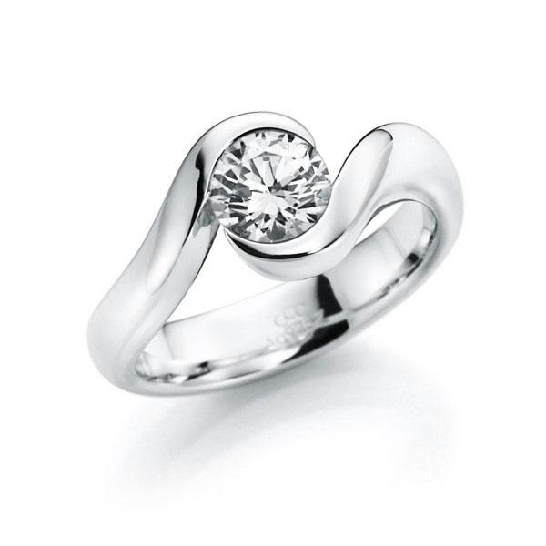 Verlovingsringen - Wit goud - A-3103-30