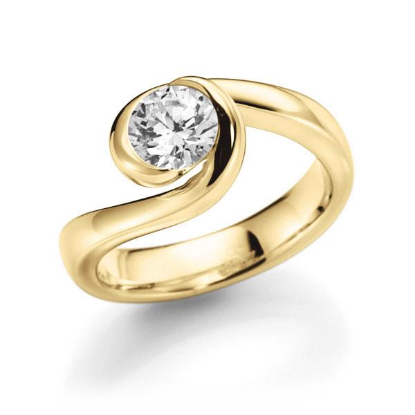 Verlovingsringen - Geel goud - A-3109-18