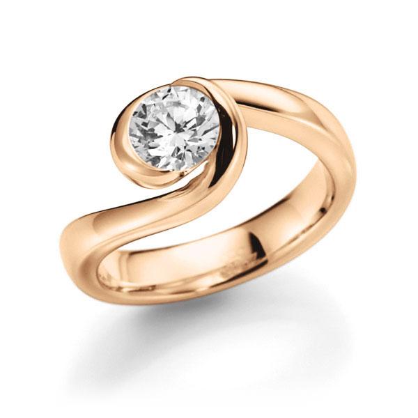 Verlovingsringen - Rosé goud - A-3109-12
