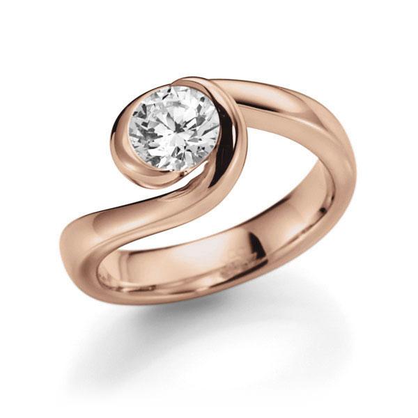 Verlovingsringen - Rood goud - A-3109-24