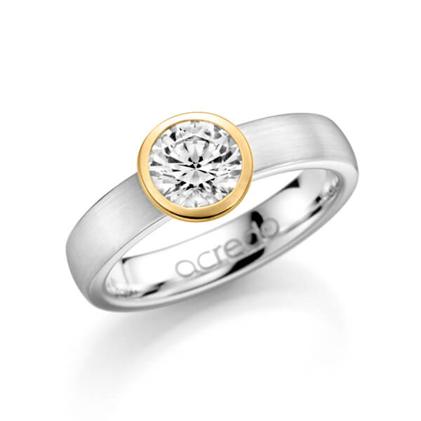 Verlovingsringen - Wit goud - A-1134-2