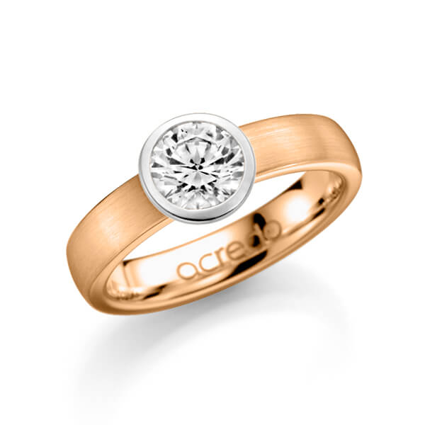 Verlovingsringen - Rosé goud - A-1134-5