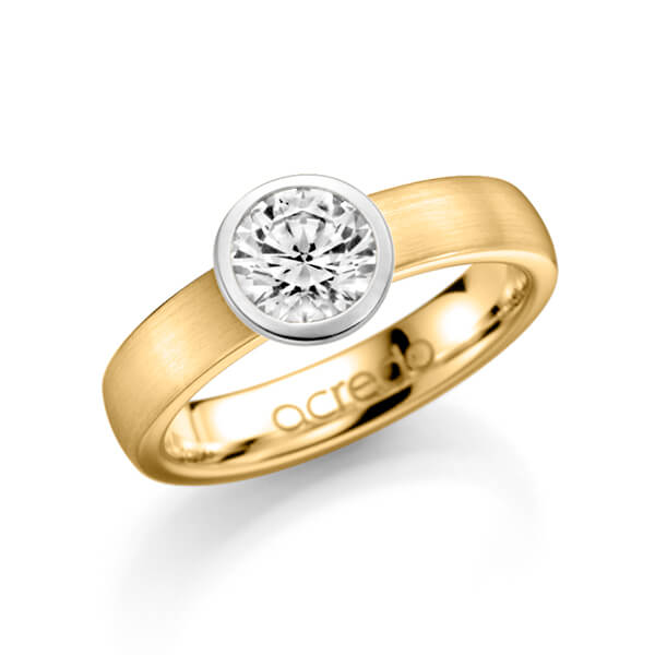 Verlovingsringen - Geel goud - A-1134-3