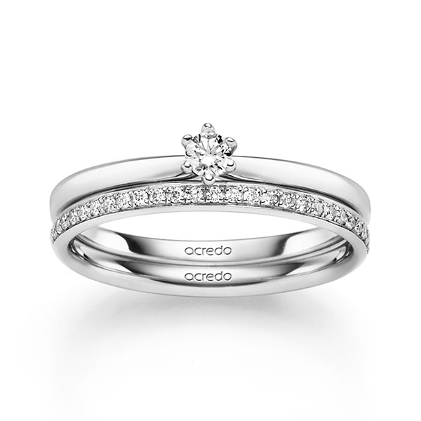 Memoireringen - Wit goud - A-2460-1