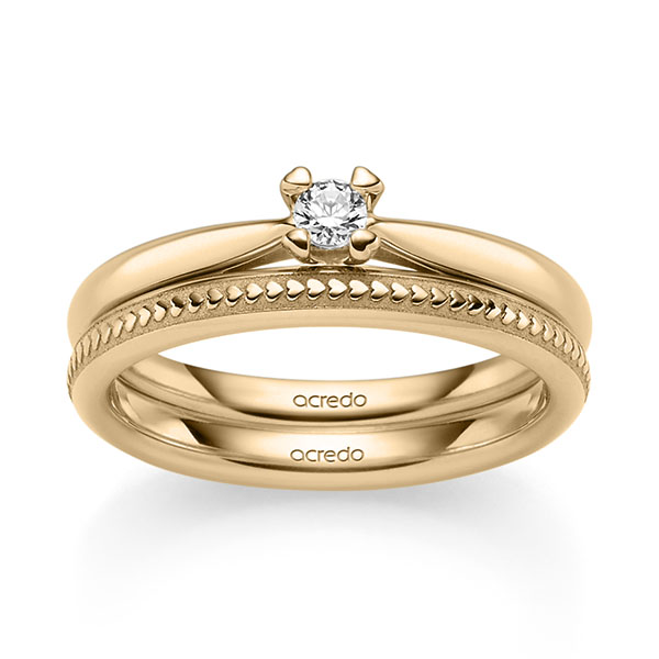 Verlovingsringen - Rosé goud - A-2468-7