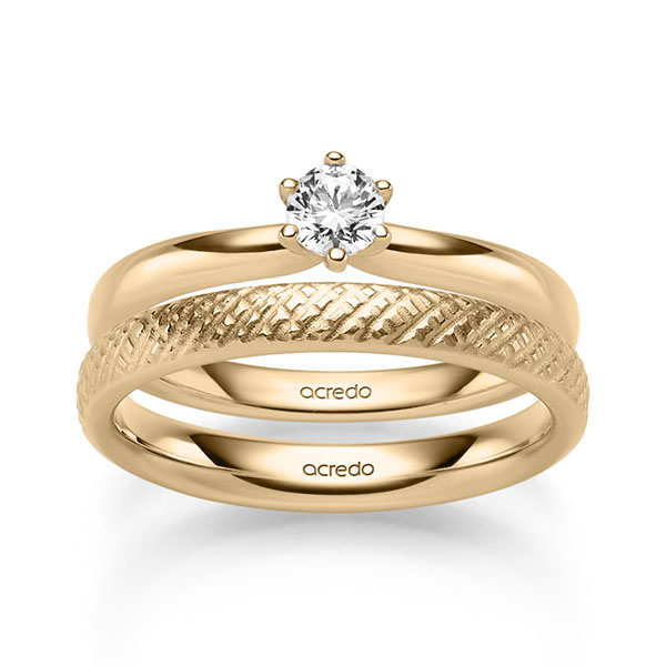 Verlovingsringen - Rosé goud - A-2453-7