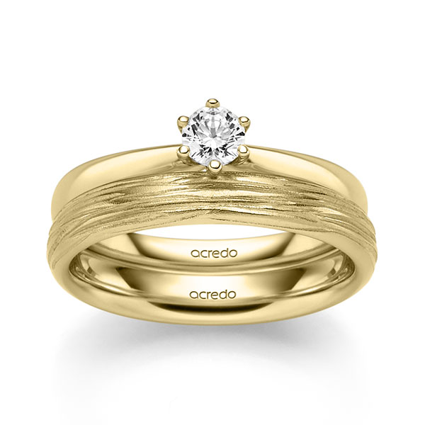 Verlovingsringen - Geel goud - A-2452-6