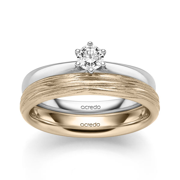 Verlovingsringen - Wit goud - A-2452-1