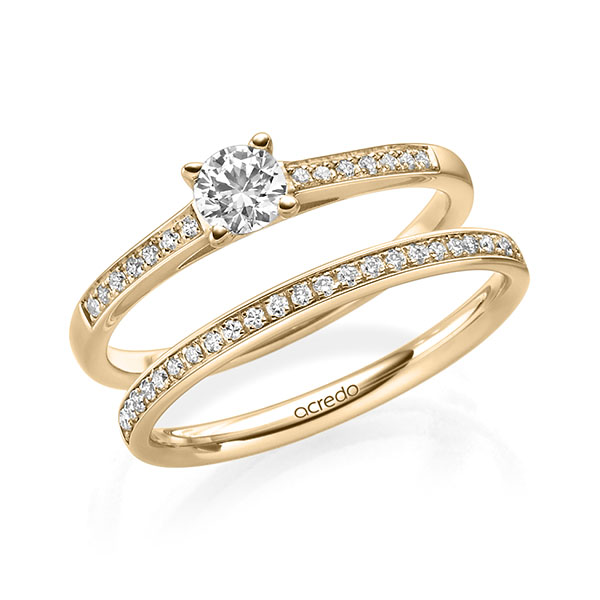 Memoireringen - Rosé goud - A-2305-4